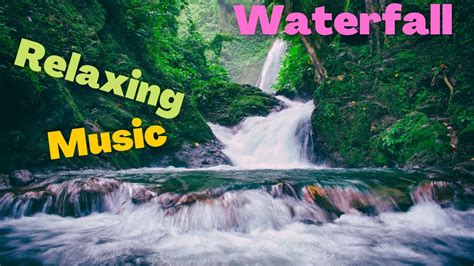 relaxing waterfall music